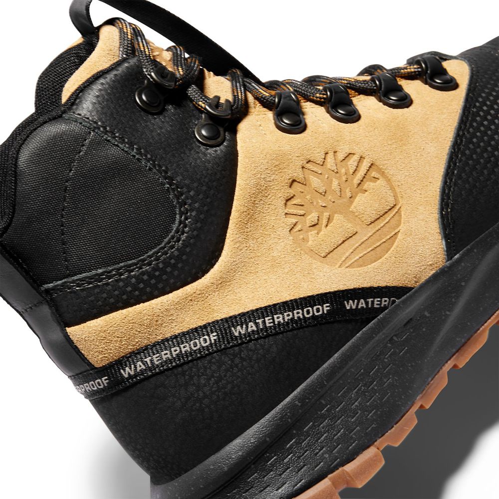 Botas de Montaña Timberland Argentina Hombre - Garrison Trail Waterproof Altas - Marrones/Negras - M